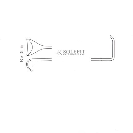 Cope Retractor 18cm Double Ended