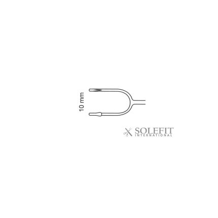 Cottle Alar And Skin Hook 14cm 2 Prongs