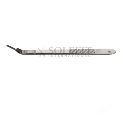 Scalpel Handle #3L Angled 20.5cm