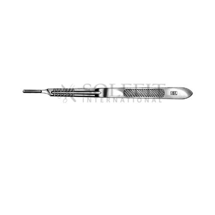 Scalpel Handle #4L Long 21cm