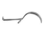 Deaver Retractor With Fiber Optic Illumination 20cm