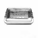 Sterilization Stainless Steel Box Perforated With Locking System