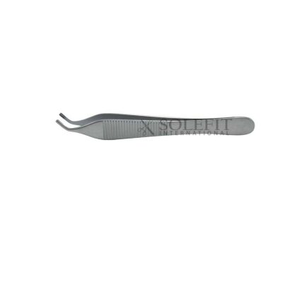Adson Brown Curved Delicate Tissue Forcep 9×9 Teeth
