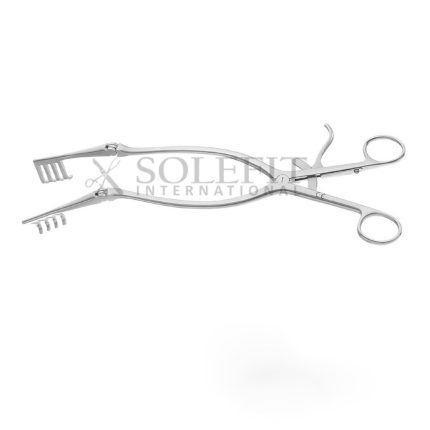 Beckman Retractor 4 x 4 prongs 31.5cm
