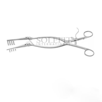 Beckman Retractor 4 x 4 prongs 31.5cm