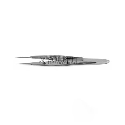Castroviejo Suturing Forcep 1×2 Teeth, 0.9mm Tip