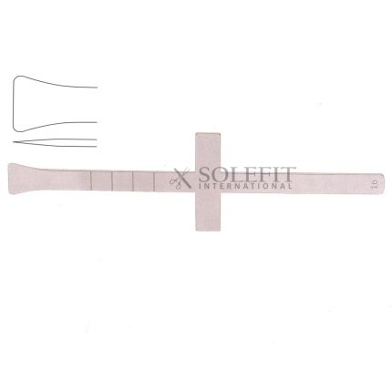 Cottle Chisel 18cm 16mm, Fishtail Shaped End