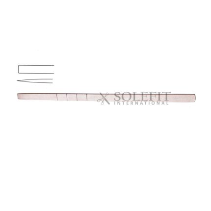 Cottle Osteotome 18cm, Straight Graduated
