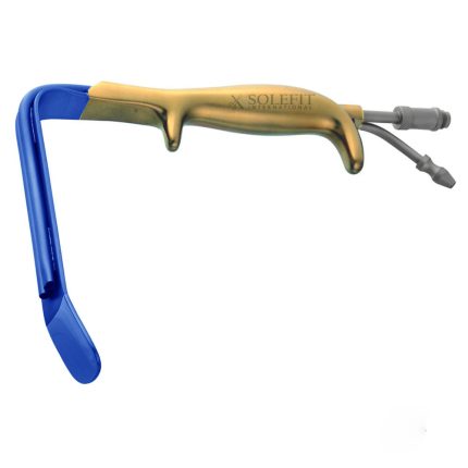 Ferriera Style Fiber Optic Retractor Insulated With Smooth End 18.5