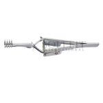 Heiss Skin Retractor 10cm, Cross Action, 4×4 Prongs