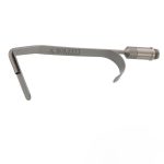 Maliniac Nasal Retractor With Fiber Optic Guide Light