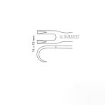 Kilner Double Nasal Hook 10cm