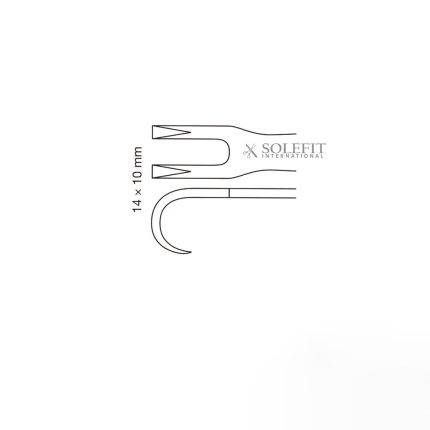 Kilner Double Nasal Hook 10cm