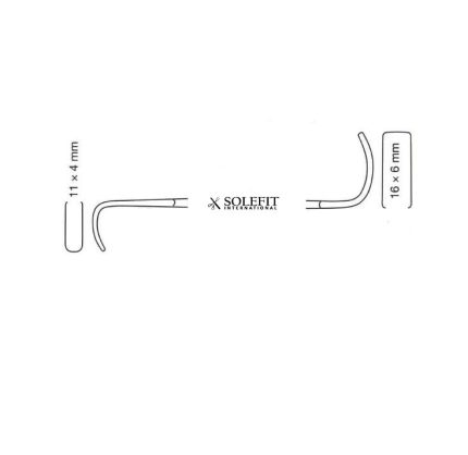 Regnell Double Ended Retractor 16cm
