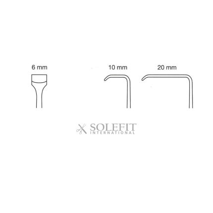 Senn Green Retractor 14cm
