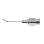 Air injection cannula, 19 gauge, 5.0mm from bend to tip