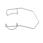 Barraquer Lid Speculum Closed Rounded Blade Nasal Approach