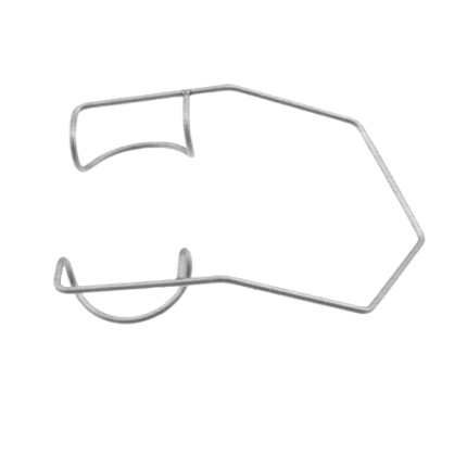 Barraquer Lid Speculum Closed Rounded Blade Nasal Approach