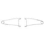 Jaffe Wire Lid Retractor