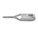 Micro Serrefine Straight 9.0mm Smooth Jaw 2.5cm