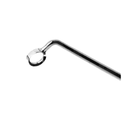Shepherd Anterior/posterior Capsule Polisher Angled Left Single End