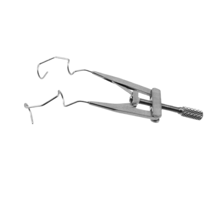 Lieberman V-Shapped Lid Speculum Temporal Approach