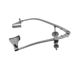 Mcpherson Lid Speculum Free Swinging Solid Blade With Suture Post