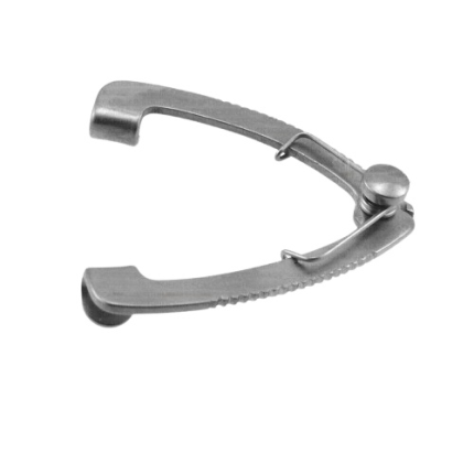 Sauer Lid Speculum Solid Blade