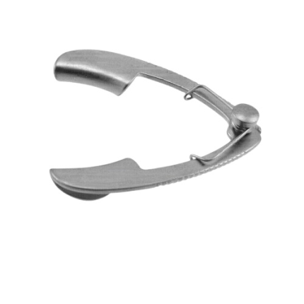 Sauer Lid Speculum Solid Blade