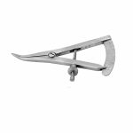 Castroviejo Caliper, 20mm Measuring Range 7cm Angled